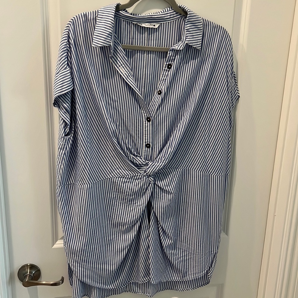 Zara Striped Blouse